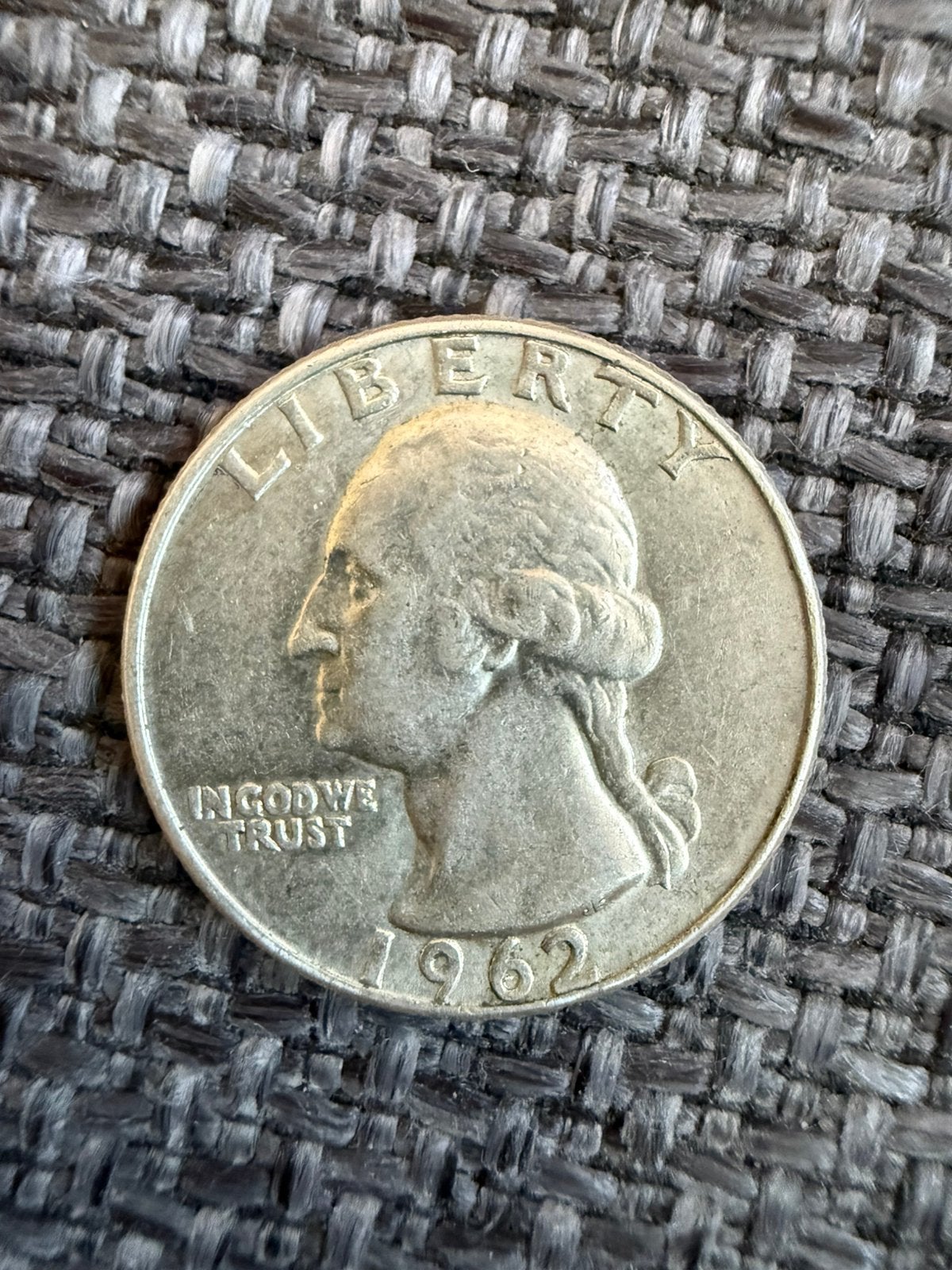 Quarter dollar usa 1962 D zilver, Postzegels en Munten, Munten | Amerika, Ophalen of Verzenden, Noord-Amerika, Losse munt, Zilver