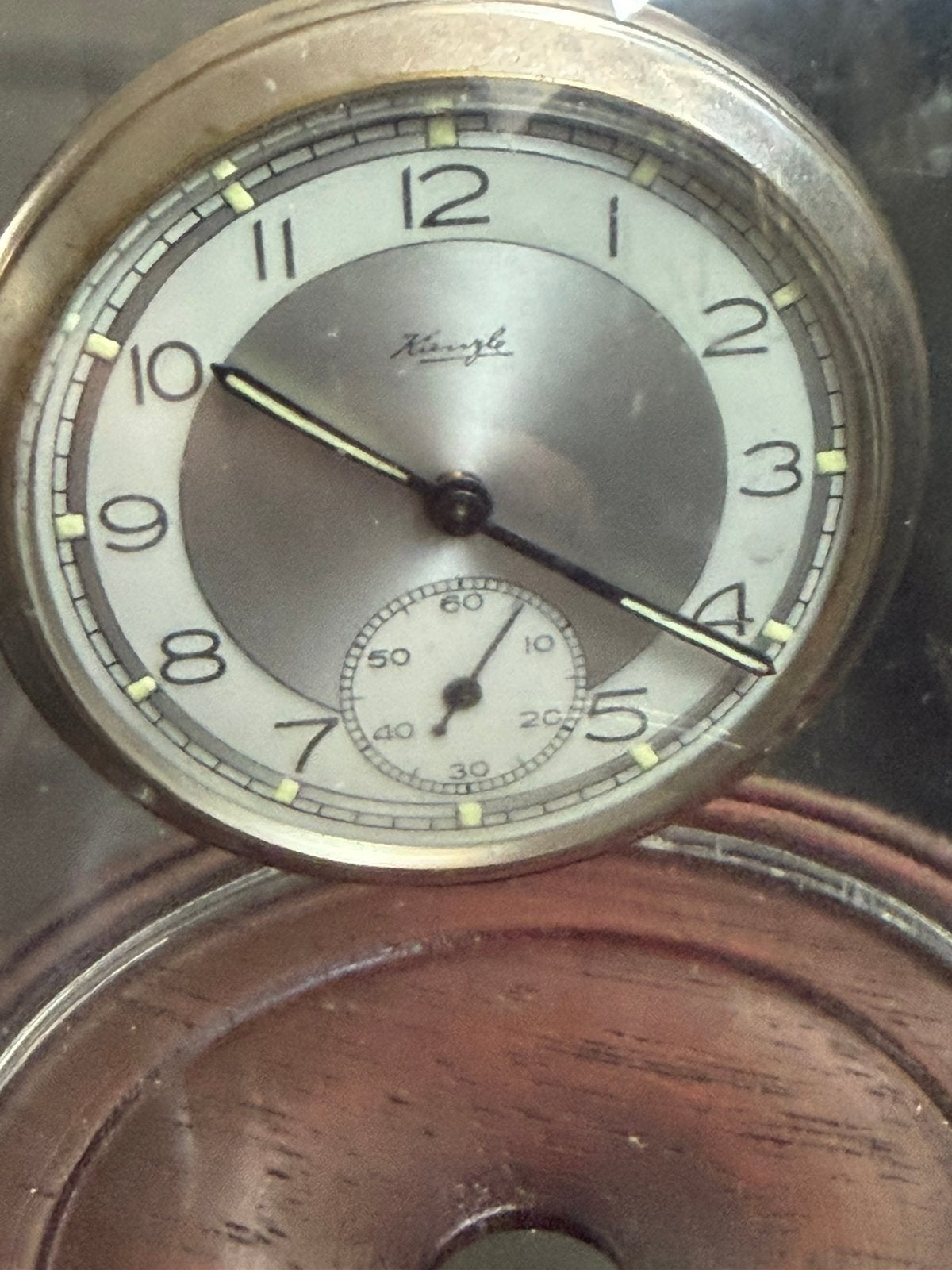 Antieke horloge jaar 30 tot 60, Sieraden, Tassen en Uiterlijk, Horloges | Antiek, Ophalen of Verzenden, Staal, Overige merken