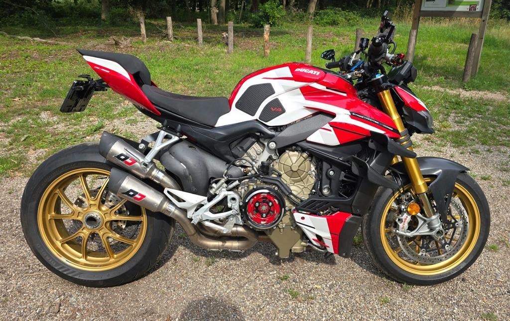 Unieke Ducati Streetfighter V4 S 2020 zeer rijk uitgevoerd!, Motoren, Motoren | Ducati, 4 cilinders, Bedrijf, Handgeschakeld, Meer dan 35 kW
