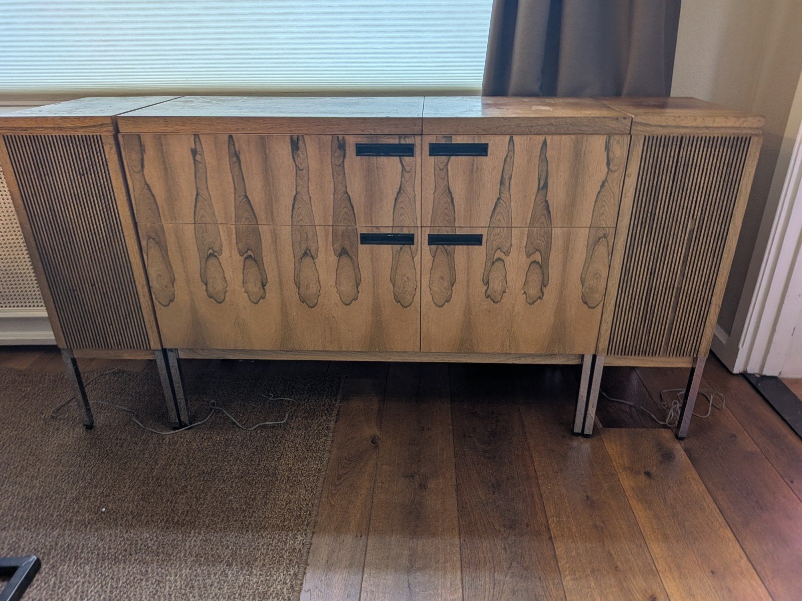 Mid-Century Radiomeubel/Dressoir – Blaupunkt Arizona (Paliss, Ophalen, Gebruikt, 25 tot 50 cm, 100 tot 150 cm