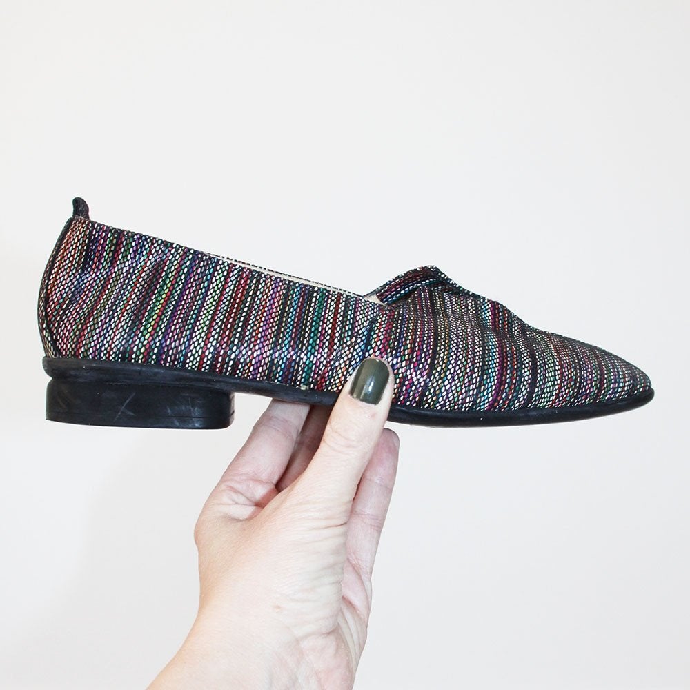 Schitterende Leren Brunate Instappers -s13 (Maat 40) € 95,-, Overige kleuren, Instappers, Brunate, Ophalen of Verzenden