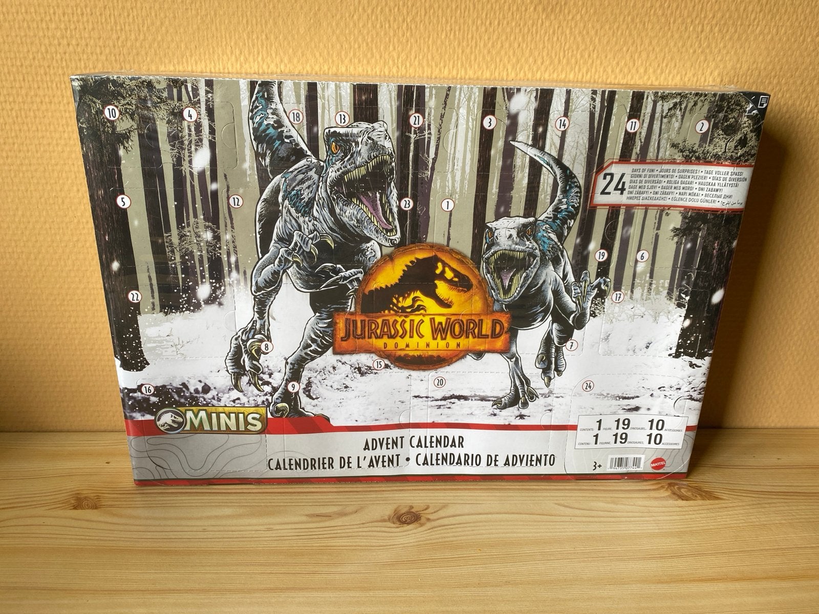 Jurassic World Dominion Adventskalender - Nieuw!, Ophalen of Verzenden, Nieuw, Jongen of Meisje