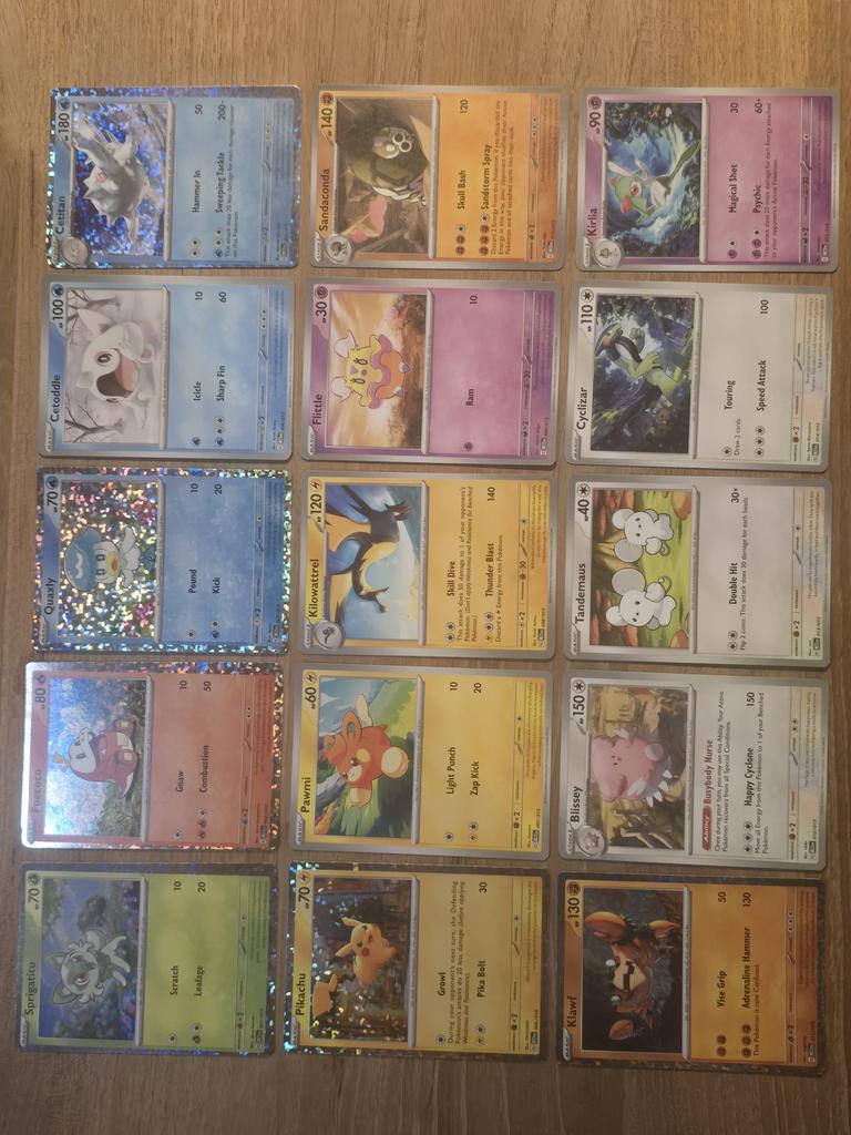 Pokémon kaarten complete set, Ophalen of Verzenden, Nieuw, Meerdere kaarten