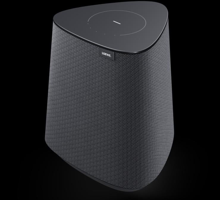 Loewe Klang mr1  2 stuks, Zo goed als nieuw, 120 watt of meer, Front, Rear of Stereo speakers, Ophalen