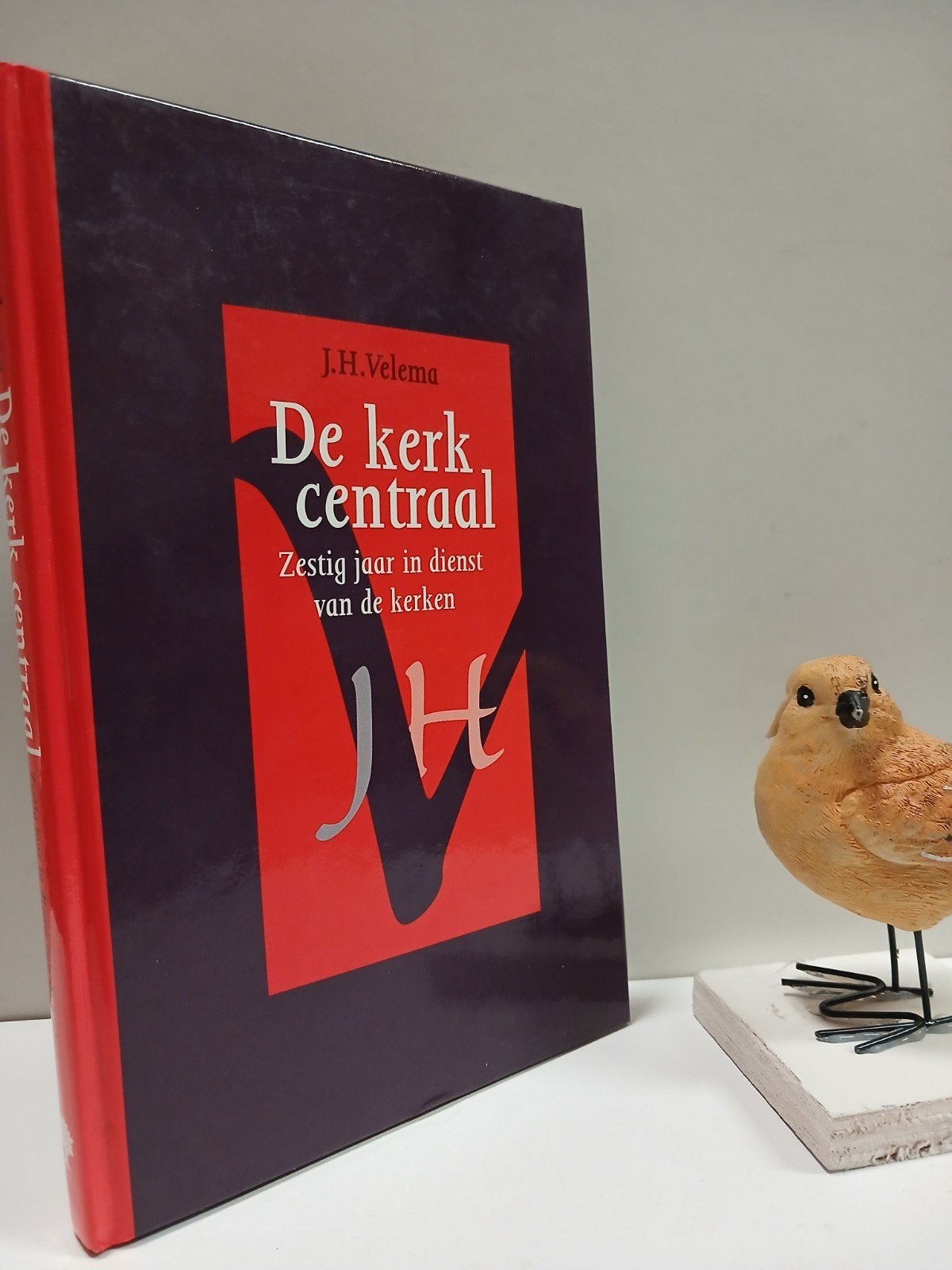 Velema, Ds. J.H.; De kerk centraal, Ophalen of Verzenden, Gelezen, Christendom | Protestants