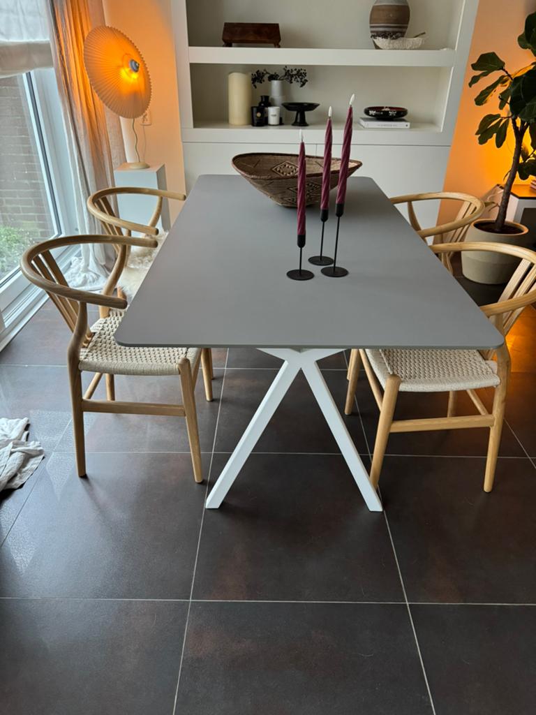 Studio henk tafel, Ophalen, Rechthoekig, 100 tot 150 cm