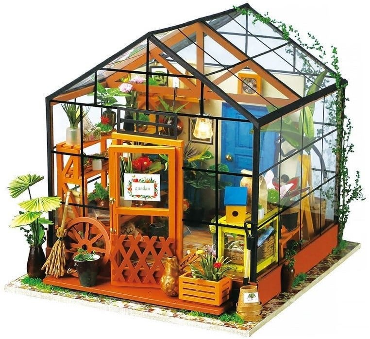 Robotime Cathy's Flower House, Ophalen of Verzenden, Nieuw