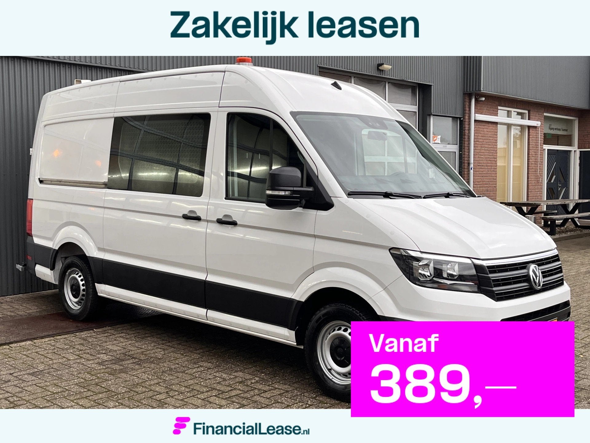 Volkswagen Crafter 35 2.0 TDI L3H3 Werkplaats inrichting Kas, Stof, Gebruikt, 4 cilinders, Volkswagen