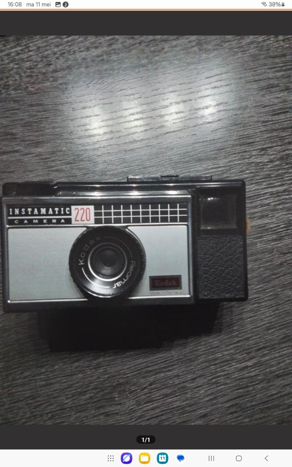 Kodak Instamatic 220 Camera - Vintage Compact Camera, Ophalen of Verzenden