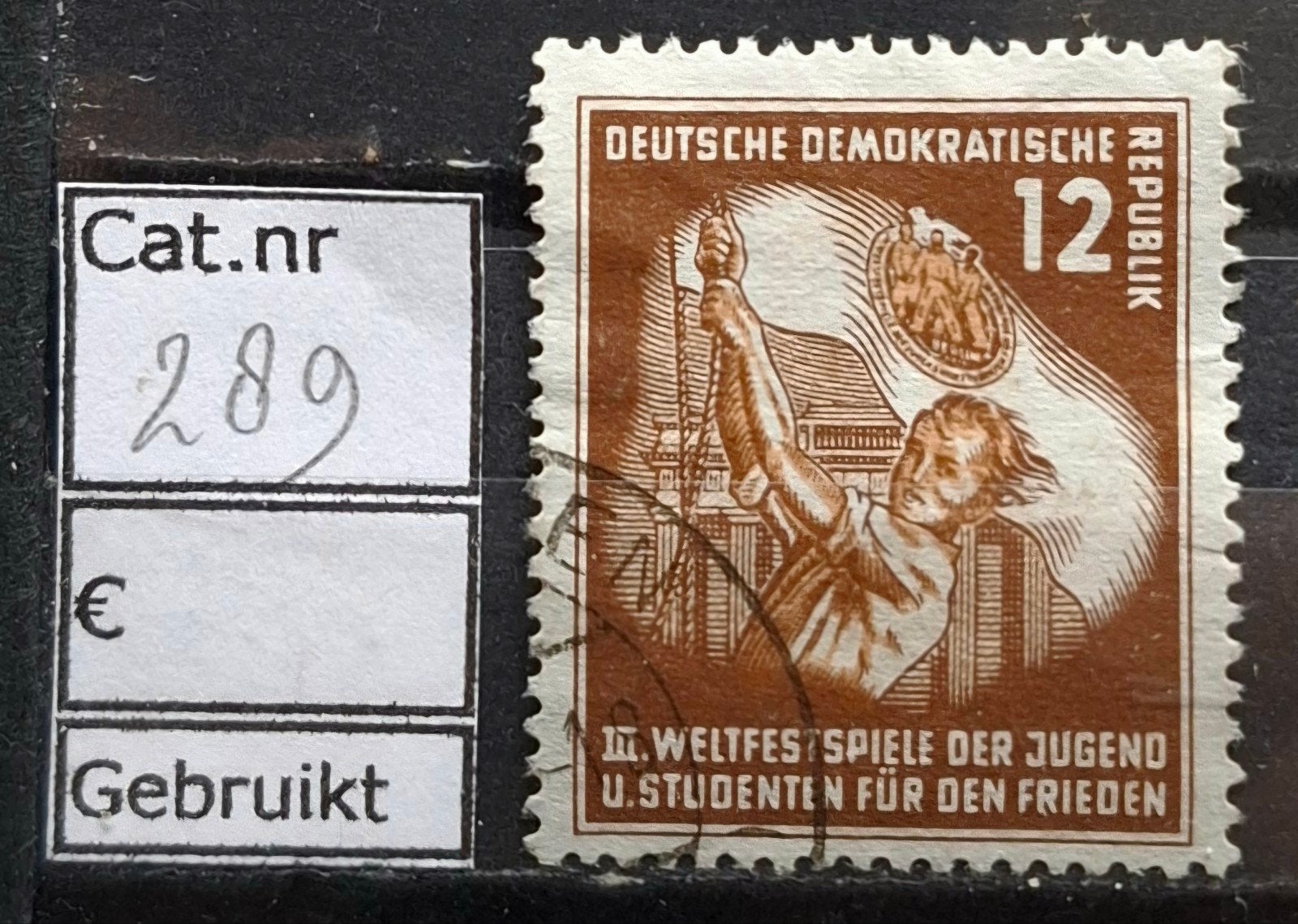 Michael 289 gestempeld, Verzenden, DDR, Gestempeld
