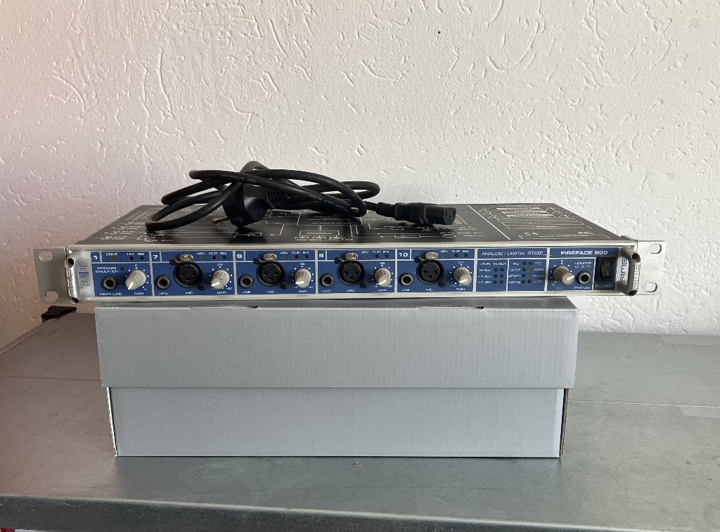 Te Koop:  RME FF800  ( Incl FW to thunderbolt adapter), Ophalen, Gebruikt, Extern, RME