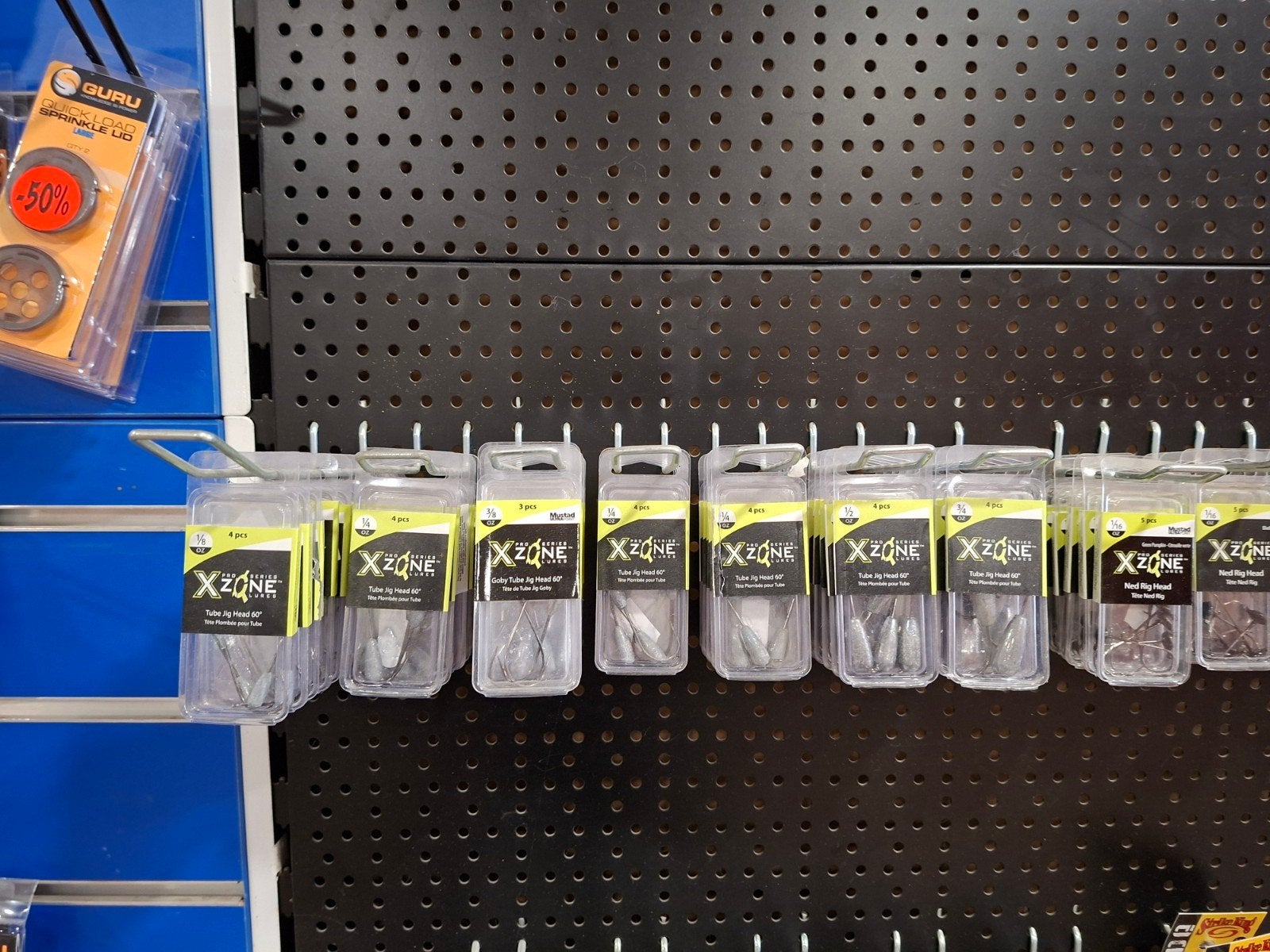 X-Zone Tube Jighead & Ned Jigheads + gratis verzenden!, Haak, Nieuw, Ophalen of Verzenden, X-zone
