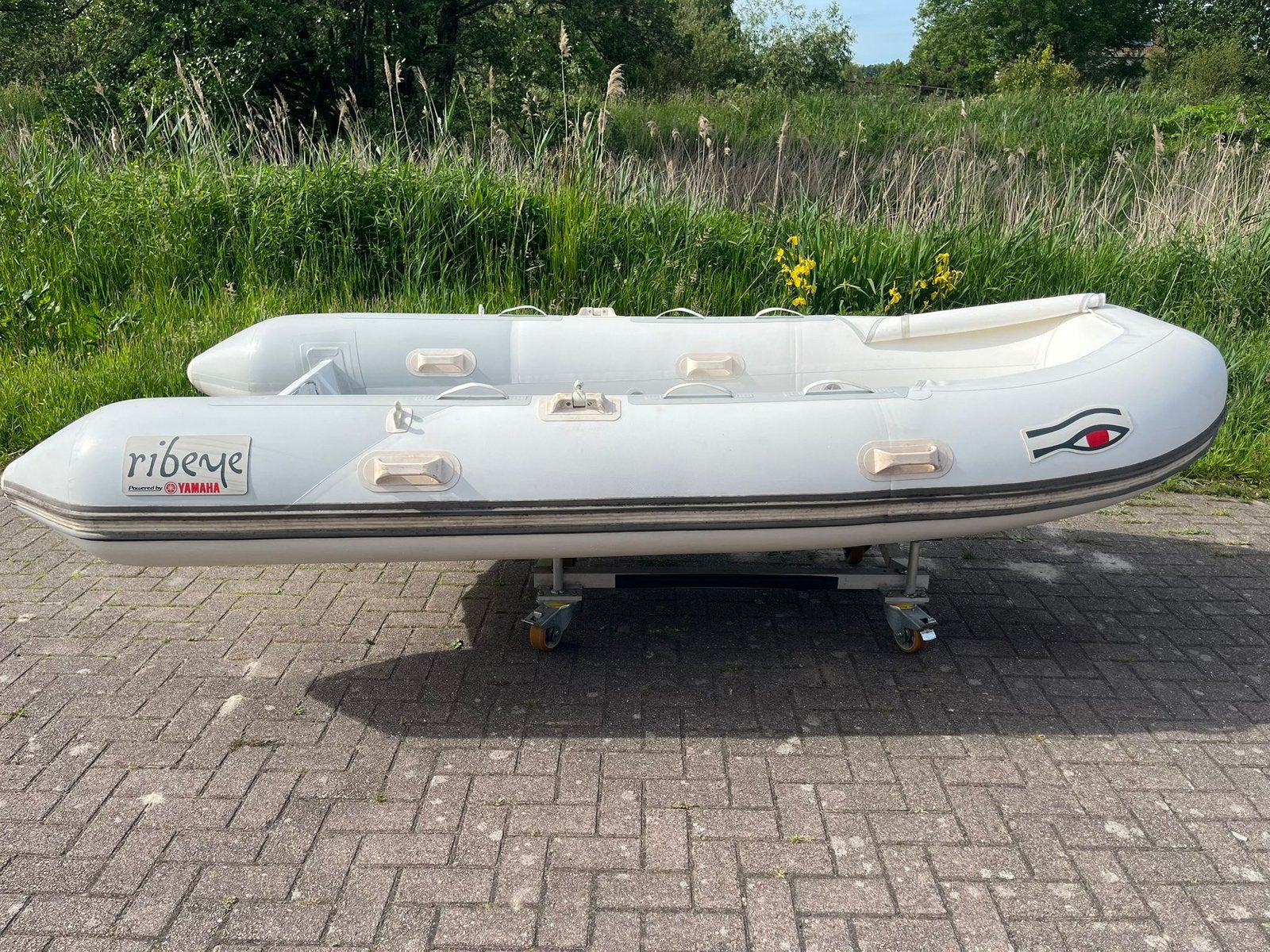 Nette Ribeye 3,50m aluminium rib, Overige brandstoffen, Zo goed als nieuw, 2 m, Buitenboordmotor