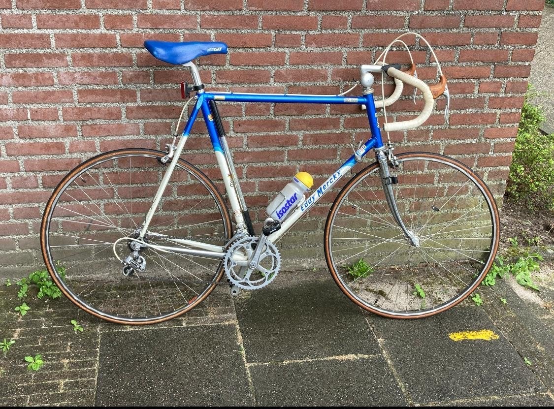 Vintage Eddy Merckx racefiets - Klassieke stalen ros, Overige merken, 28 inch, Gebruikt, Ophalen of Verzenden