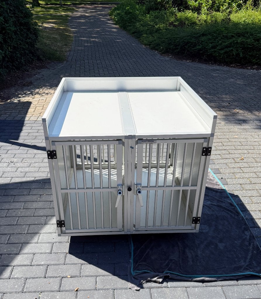 Honden (auto / camper) bench voor 2 honden, Ophalen, Zo goed als nieuw