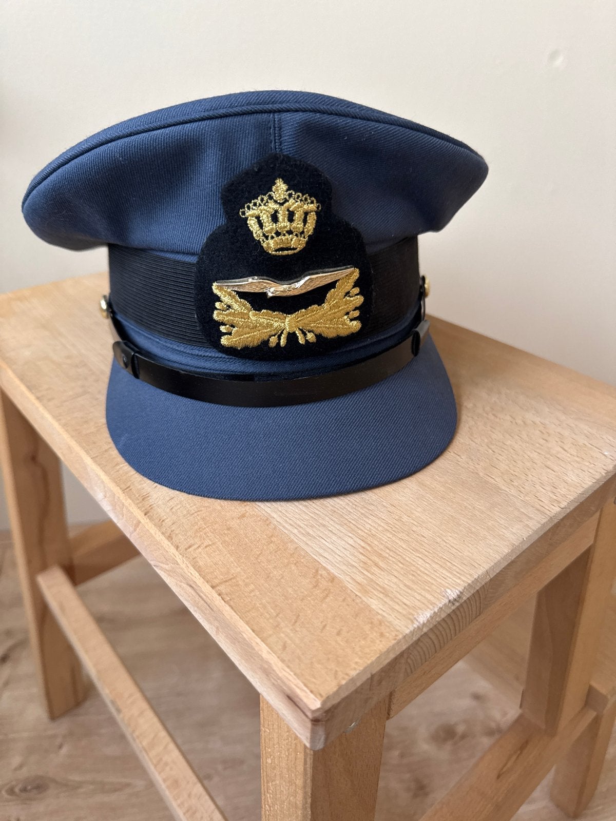 Militaire baret/pet Luchtmacht Maat 59, Ophalen of Verzenden, Luchtmacht, Nederland, Helm of Baret