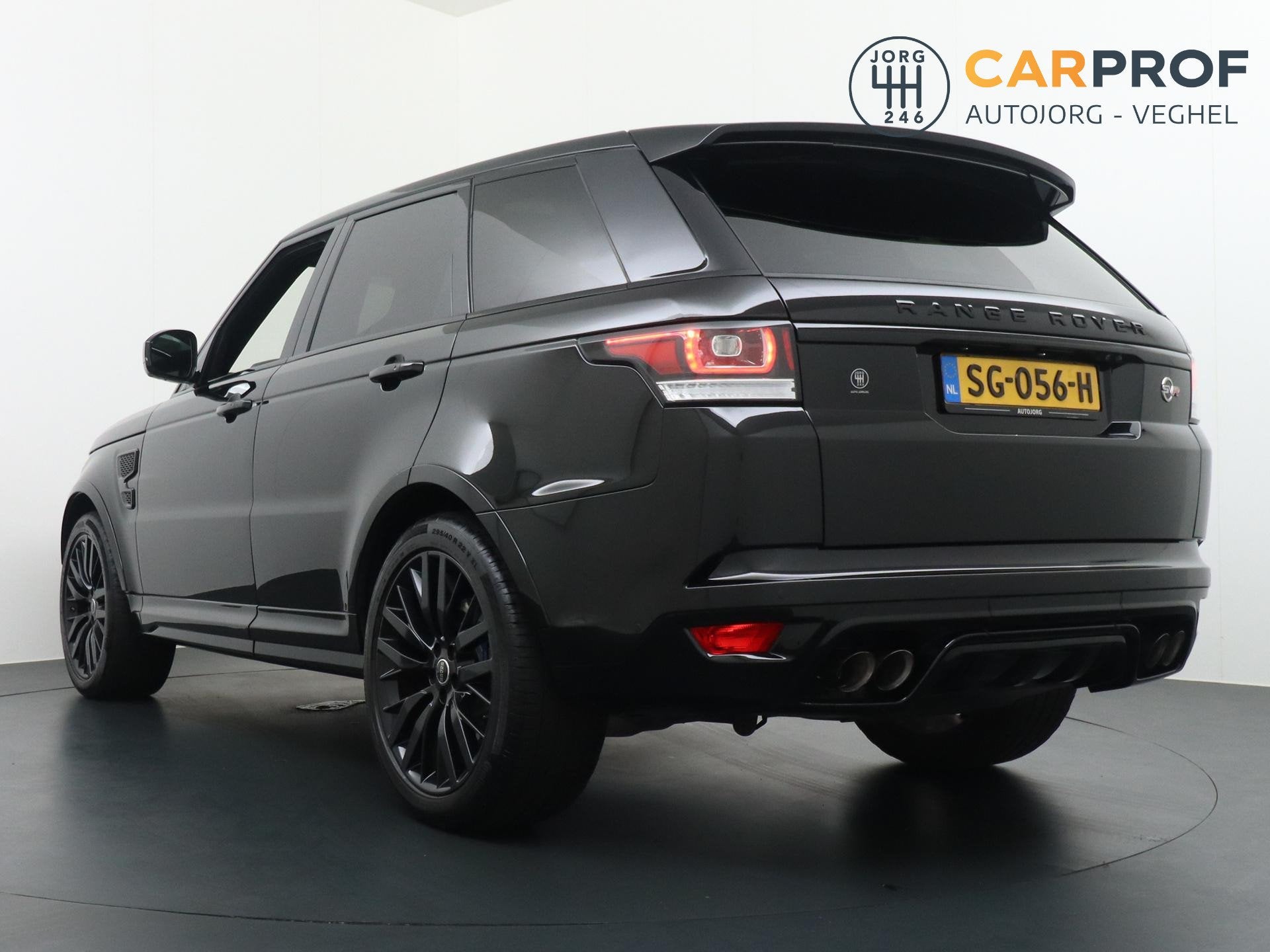 Land Rover Range Rover Sport 5.0 SVR 550 PK ! | Panorama Dak, Automaat, 3000 kg, Zwart, Bedrijf