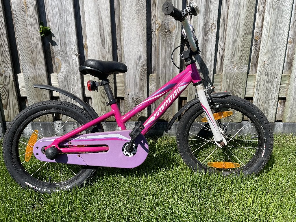 Specialized Hotrock kinderfiets, Fietsen en Brommers, Terugtraprem, Zijwieltjes, Gebruikt, Minder dan 16 inch