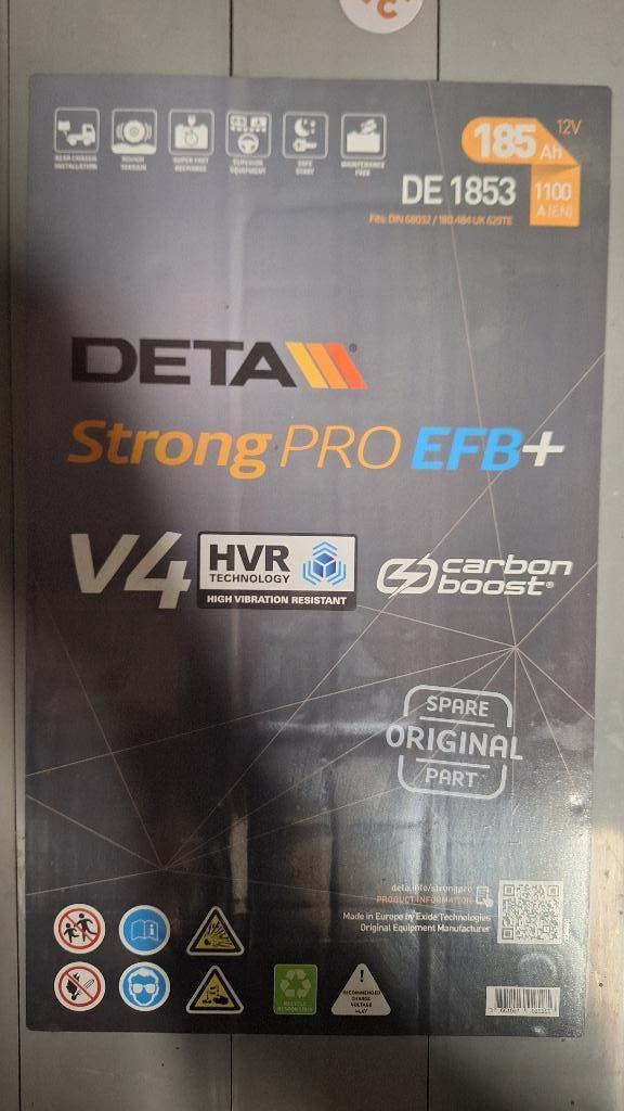 Auto boot camper vrachtwagen Battery Deta De1853 accu, Ophalen, Gebruikt, ., .
