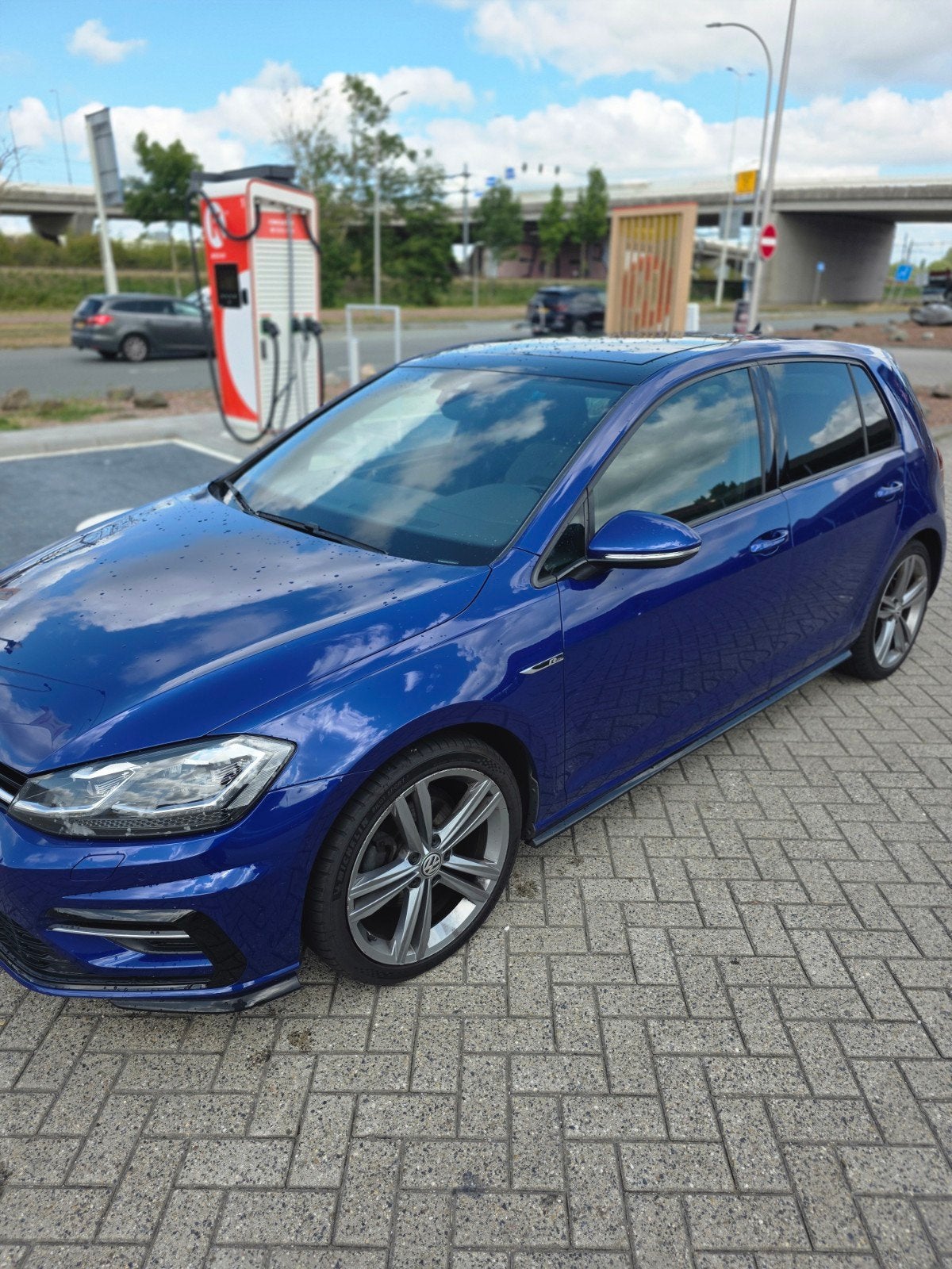 Volkswagen Golf 1.5 TSI 150pk 7-DSG 2018 Blauw, Auto's, Stof, 1498 cc, 4 cilinders, 150 pk