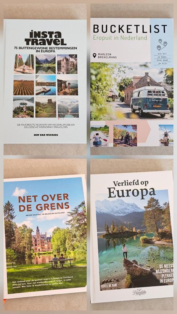 Verschillende reisboeken/reisgidsen., Europa, Ophalen of Verzenden, Reisgids of -boek, Gelezen