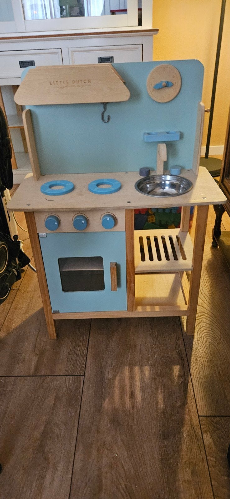 Little Dutch Houten Speelkeuken - Zo goed als nieuw, Ophalen, Zo goed als nieuw, Jongen of Meisje