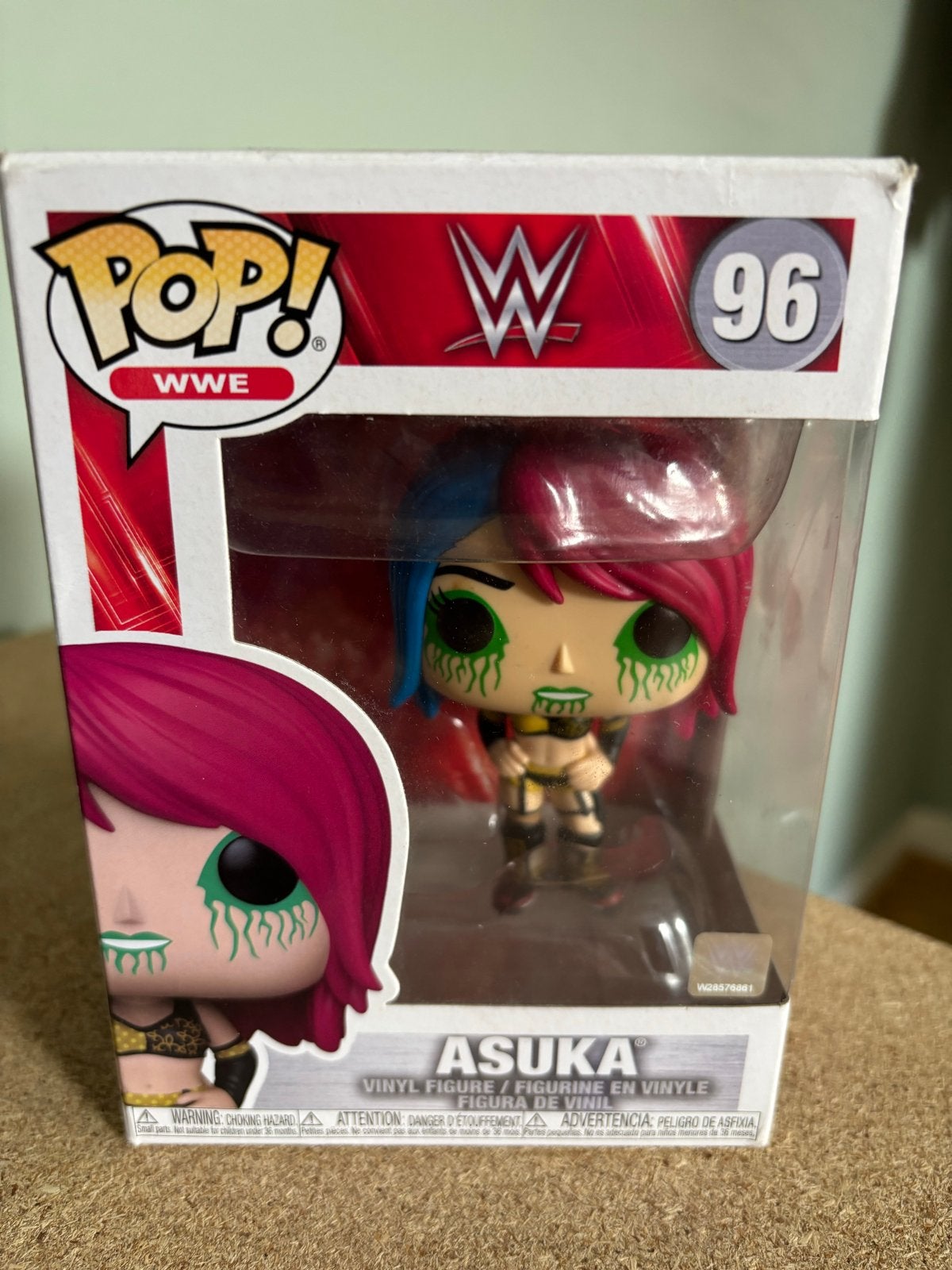 Funko Pop! WWE Asuka #96 - Vinyl Figuur, Ophalen of Verzenden, Zo goed als nieuw