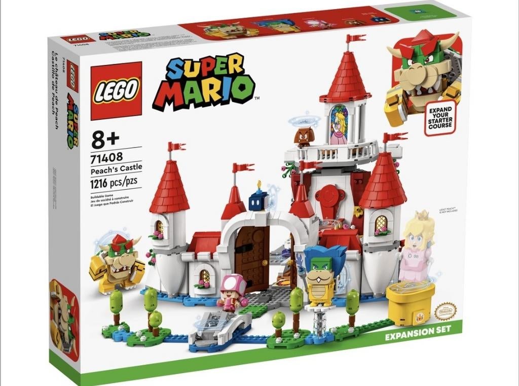 Lego Super Mario 71408 Peach's Castle, Lego, Nieuw, Ophalen of Verzenden, Ongeopend/sealed