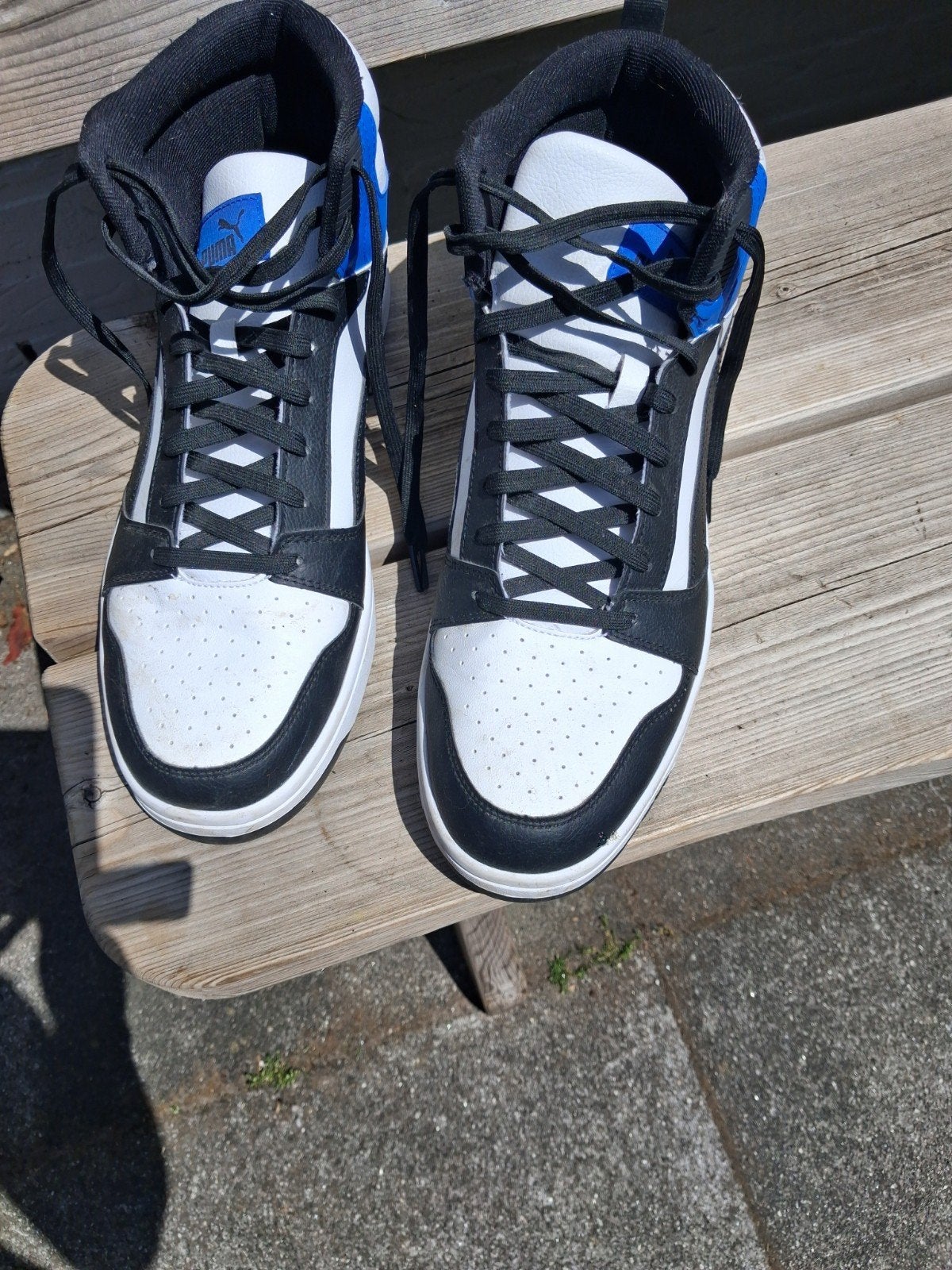 Puma hoge Sneakers - Zwart, Wit, Blauw, Kleding | Heren, Schoenen, Ophalen, Puma, Zwart, Sneakers of Gympen