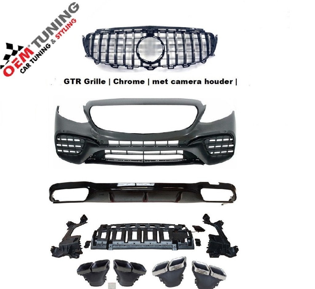 E‑Klasse W213 Bodykit E63 GT‑R Style Chrome 16-20