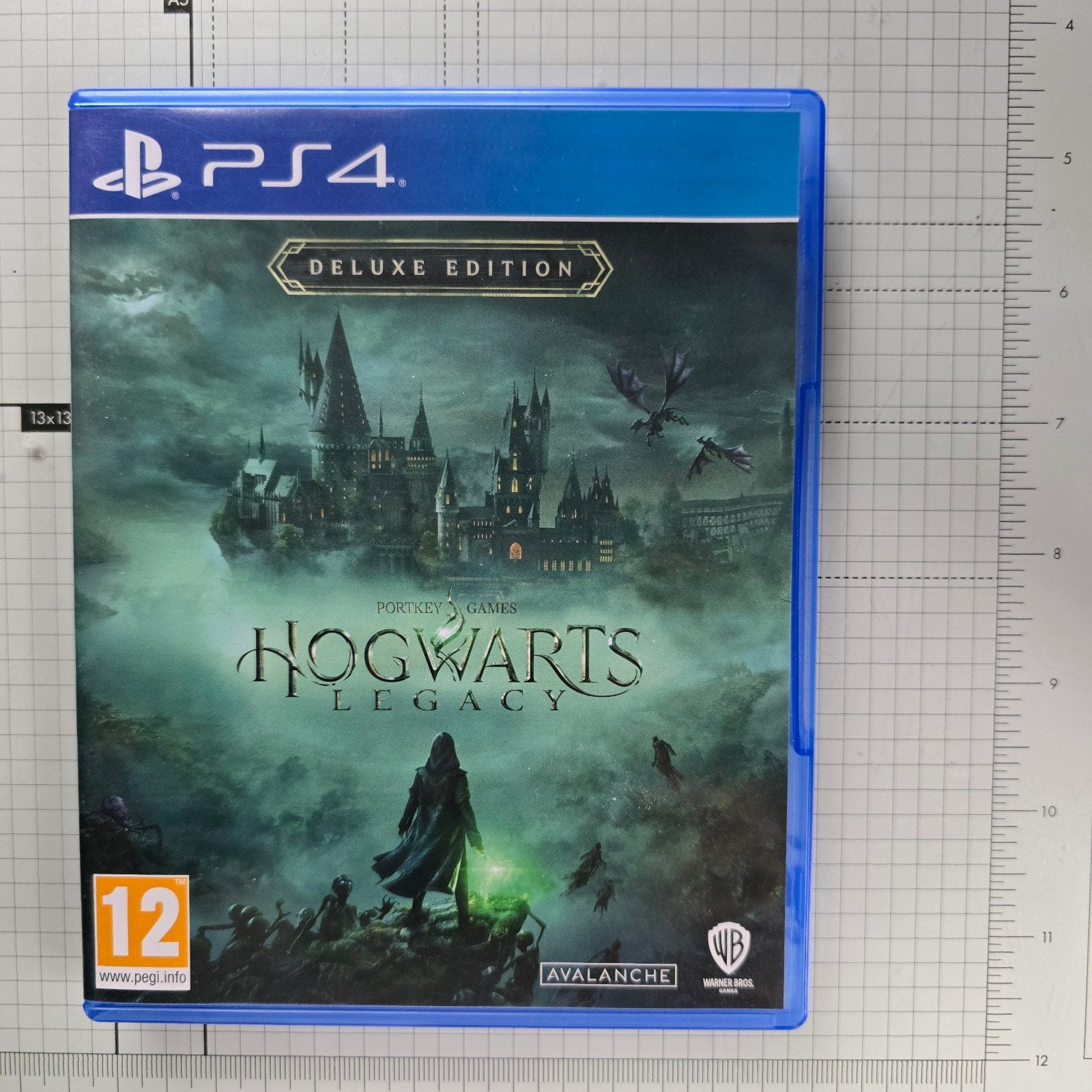 Hogwarts Legacy Deluxe Edition PS4, 1 speler, Ophalen of Verzenden, Zo goed als nieuw, Role Playing Game (Rpg)