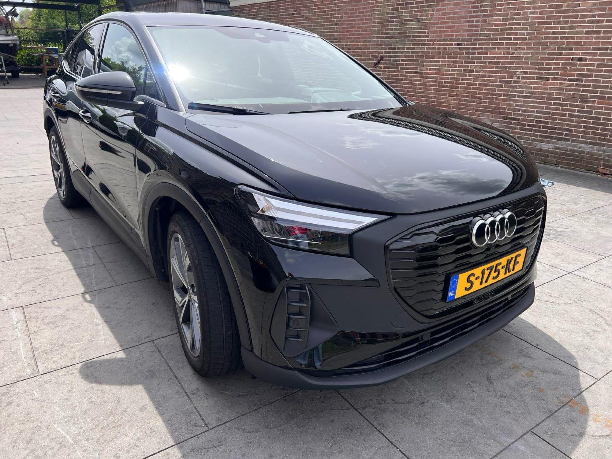 Audi Q4 Sportback e-tron 35 Edition 55 kWh | Cruise Control, Auto's, Audi, Gebruikt, Zwart, Zwart, Q4 e-tron