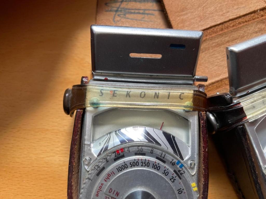 3x belichtingsmeter Sekonic, Ophalen of Verzenden, Gebruikt, Compact, Overige Merken