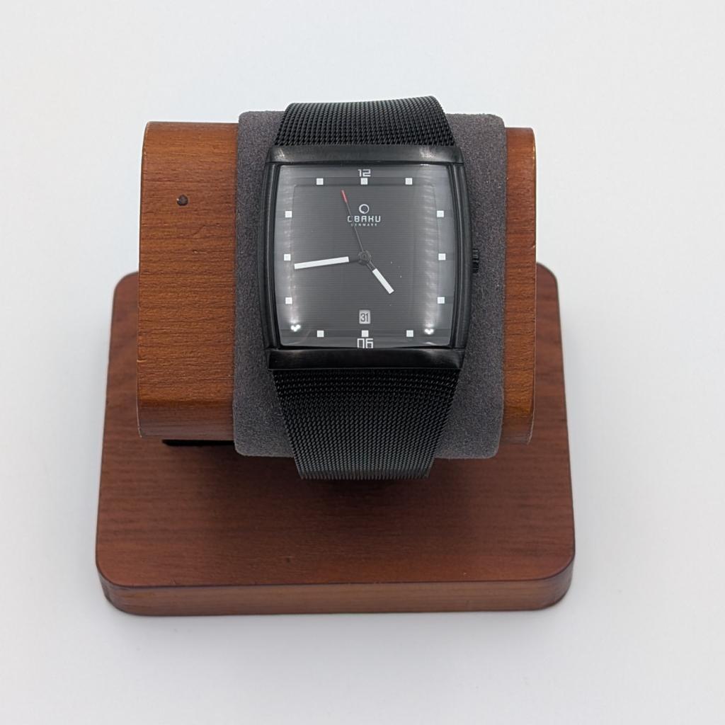 OBAKU Denmark horloge black metal - Nette staat, Ruilrijk, Zo goed als nieuw, Info@ruilrijk.nl, Neerstraat 60, 6041 KD Roermond