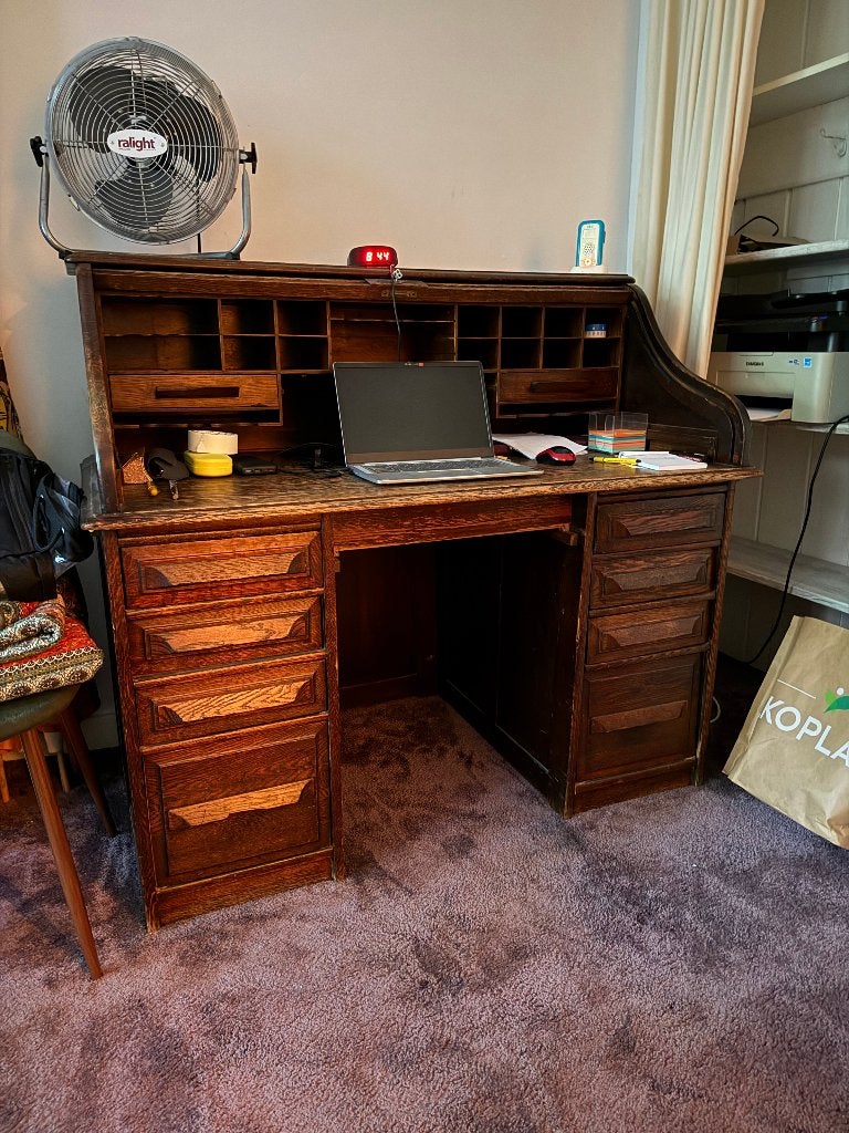 Antiek Secretaire Bureau, Ophalen