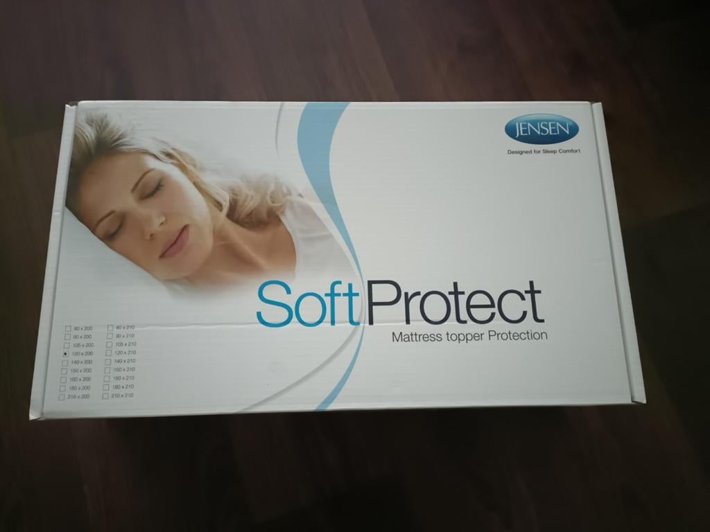Jensen SoftProtect Matrasbeschermer 120x200 cm, Huis en Inrichting, Slaapkamer | Matrassen en Bedbodems, Ophalen, Eenpersoons