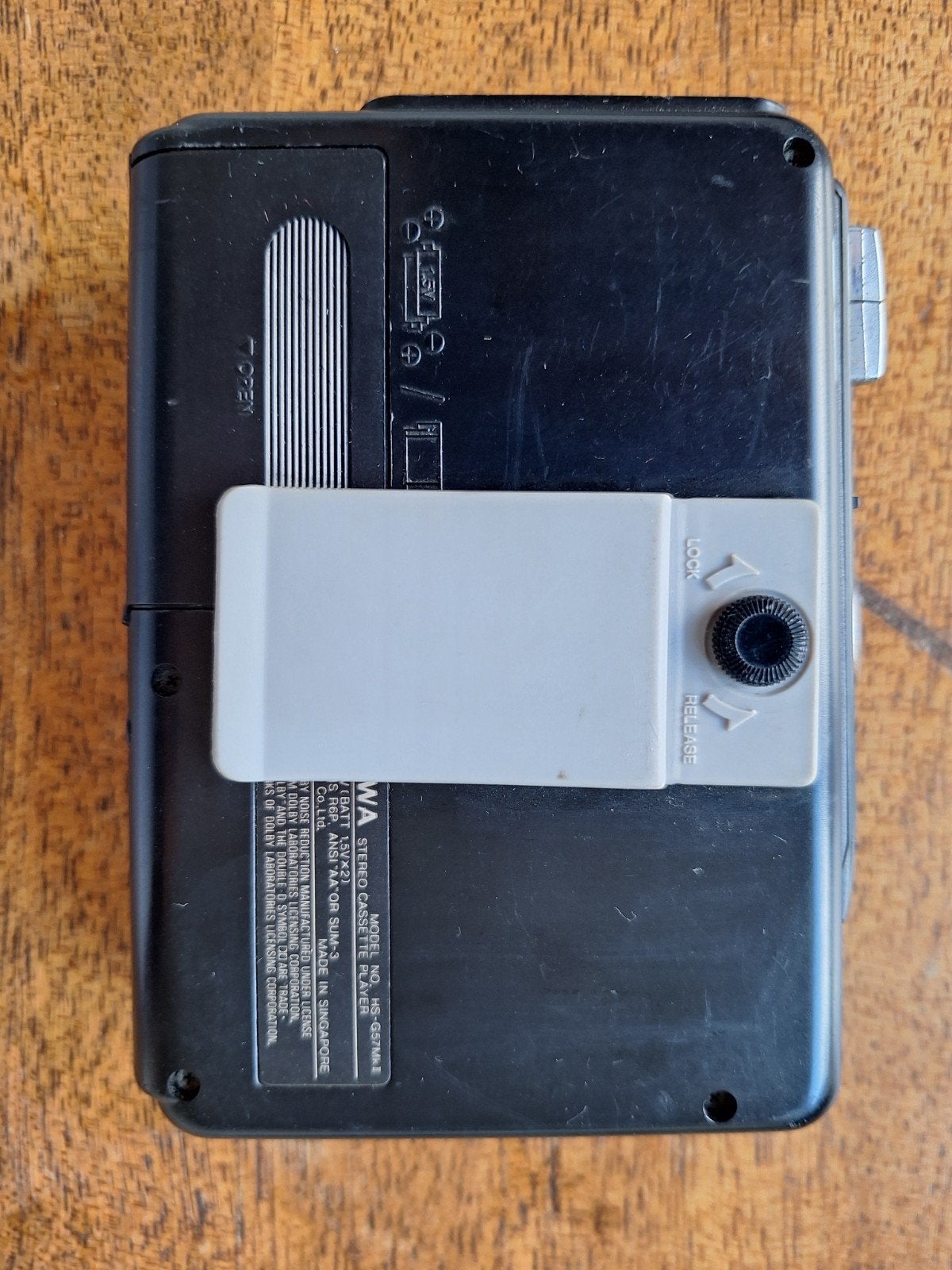 Vintage Aiwa HS-G57 MkII Walkman (1988) – originele koptelef, Ophalen of Verzenden, Walkman