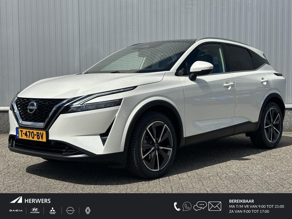 Nissan Qashqai 1.3 MHEV Tekna / Trekhaak (1400KG Trekgewicht, Voorwielaandrijving, 1304 kg, Gebruikt, Euro 6