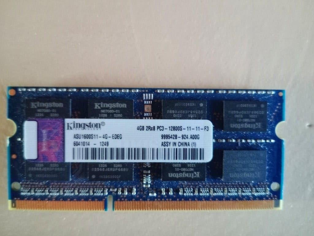 Laptop Ram (geheugen), Computers en Software, RAM geheugen, Gebruikt, Laptop, 4 GB, DDR3, Ophalen of Verzenden