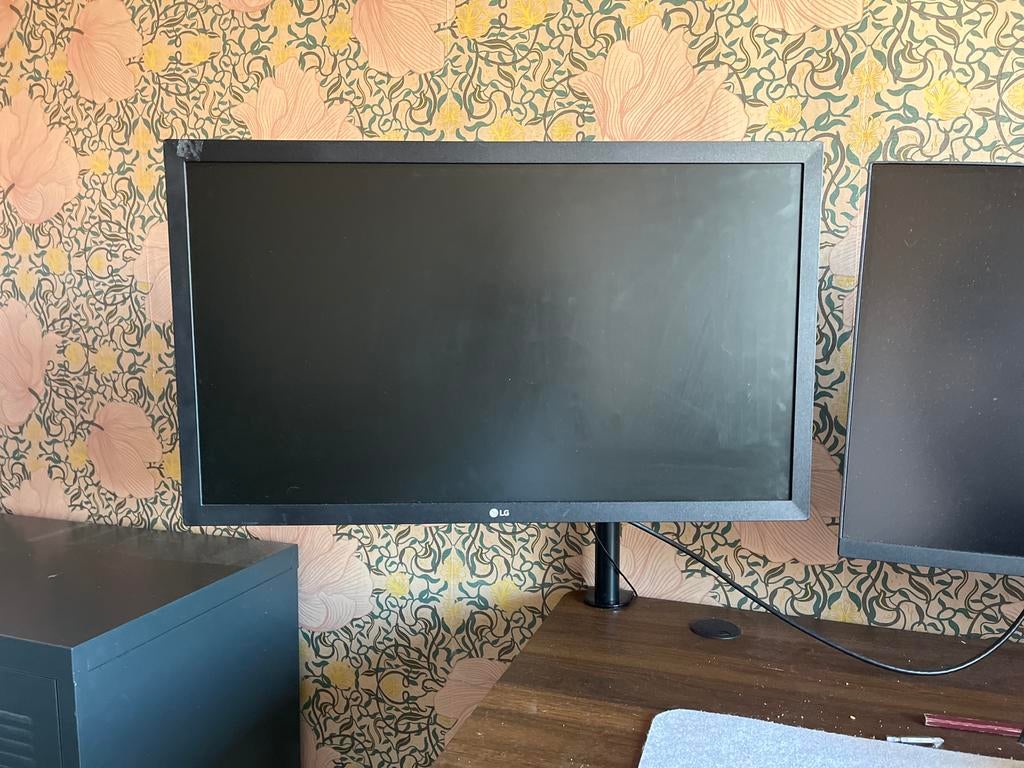 LG 24 inch monitor, Computers en Software, Monitoren, Ophalen, Gebruikt, IPS, Full HD