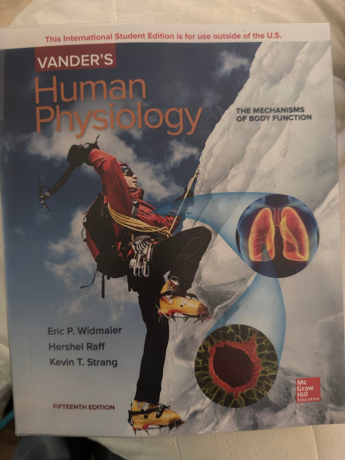 Vander's Human Physiology - 15e editie - Zo goed als nieuw, Boeken, Ophalen, Beta, Zo goed als nieuw, HBO