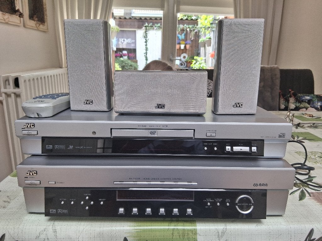 jvc radio en cd dvd speler, Ophalen, Gebruikt, JVC, Tuner of Radio