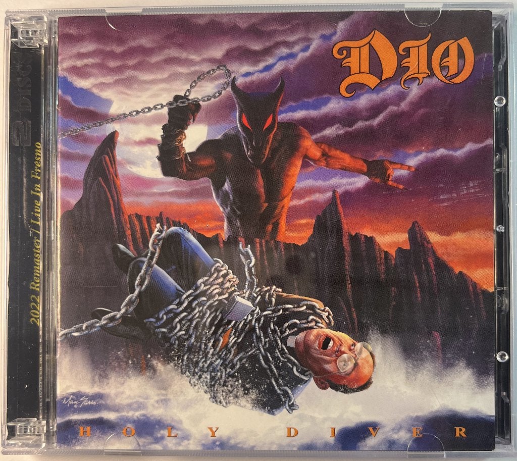 Dio 2 CD Holy Diver 2022 Remaster Live At Selland Arena, Verzenden, Zo goed als nieuw