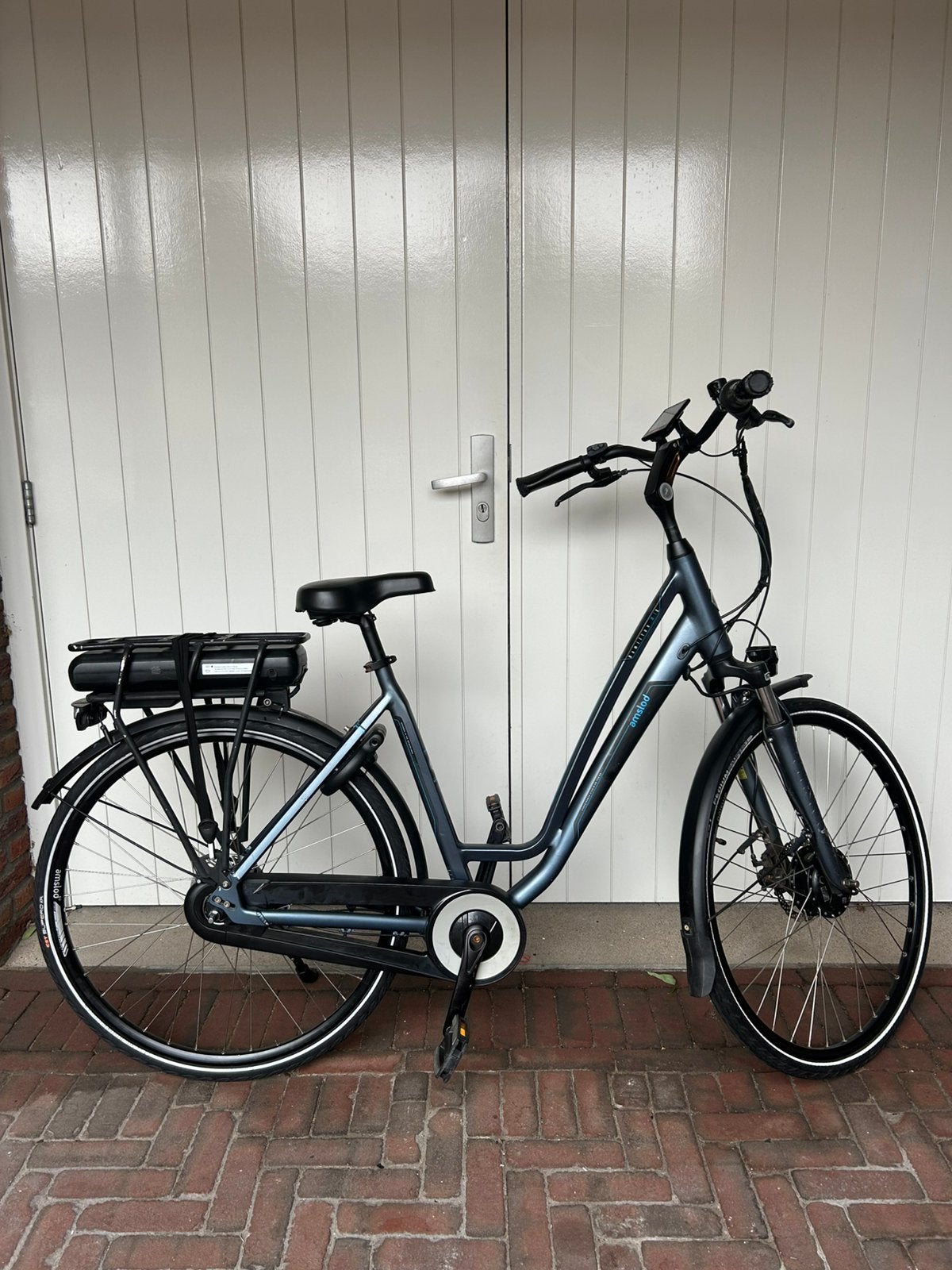 Amslod Hamilton MTX elektrische fiets bafang E-bike 53cm, Versnellingen, Ophalen, Overige merken, 53 tot 56 cm