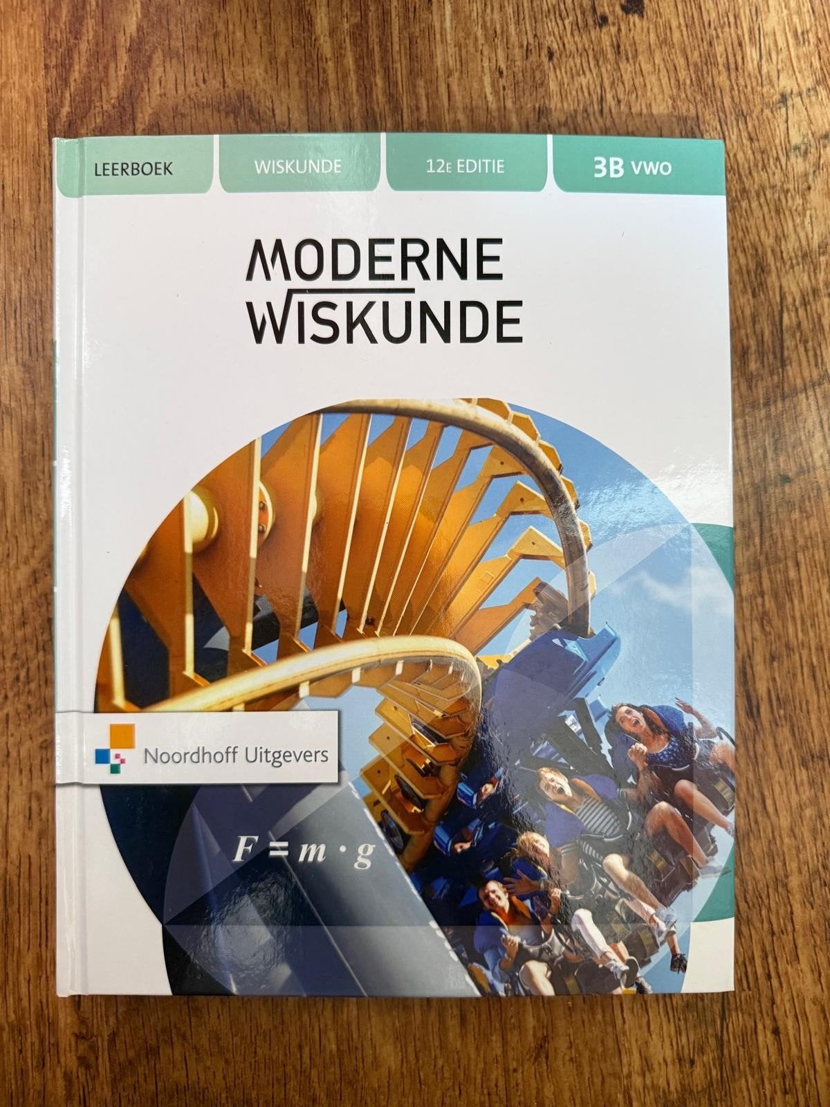 Moderne Wiskunde 3B vwo 12e editie leerboek Noordhoff, Boeken, Onbekend, Ophalen of Verzenden, Beta, WO
