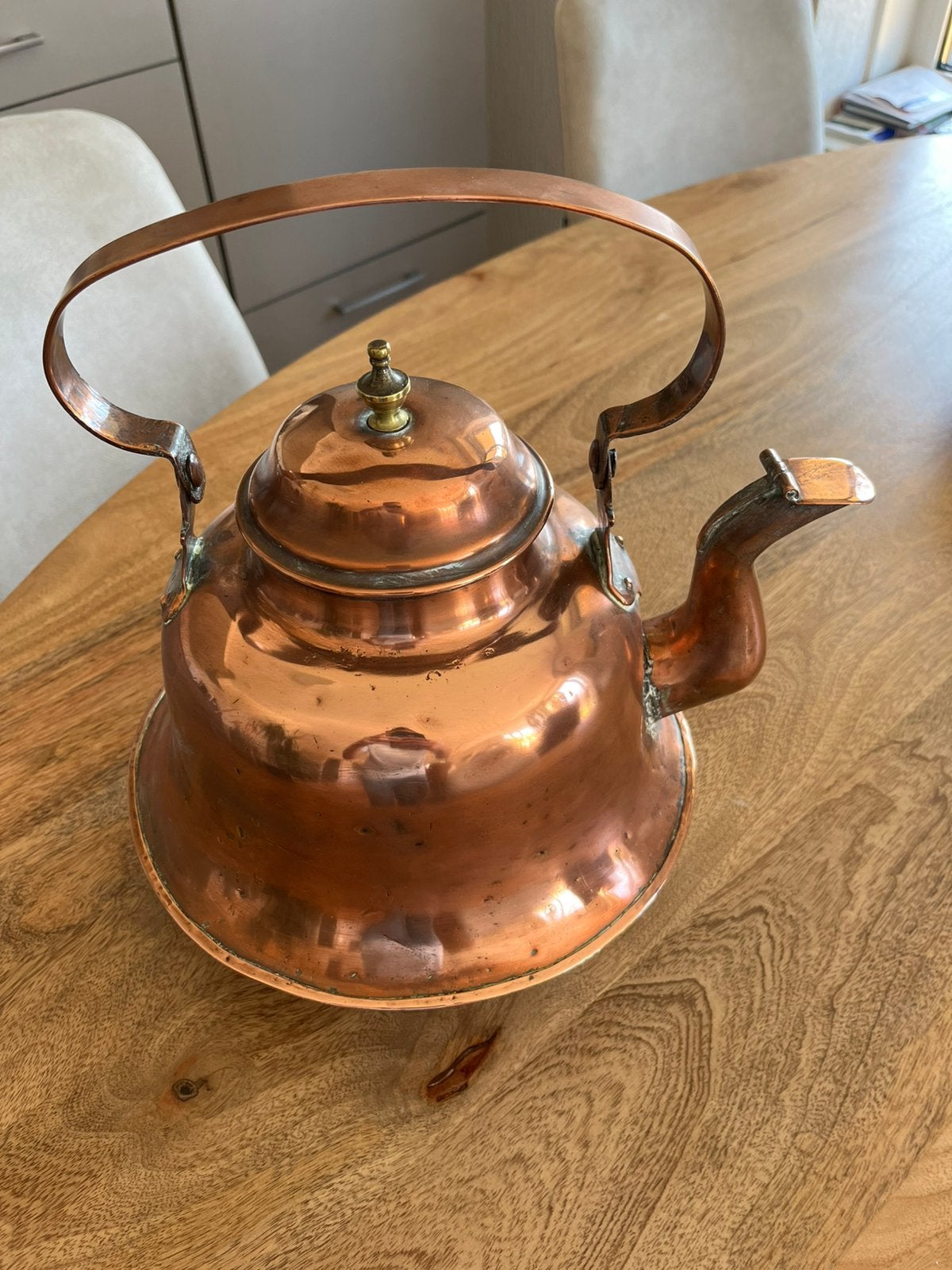 Koperen zakketel of waterketel, Antiek en Kunst, Verzenden, Koper