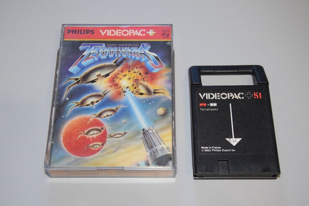 Philips Videopac : Gerry Anderson's: Terrahawks (51), Gebruikt, Shooter, 1 speler, Ophalen of Verzenden