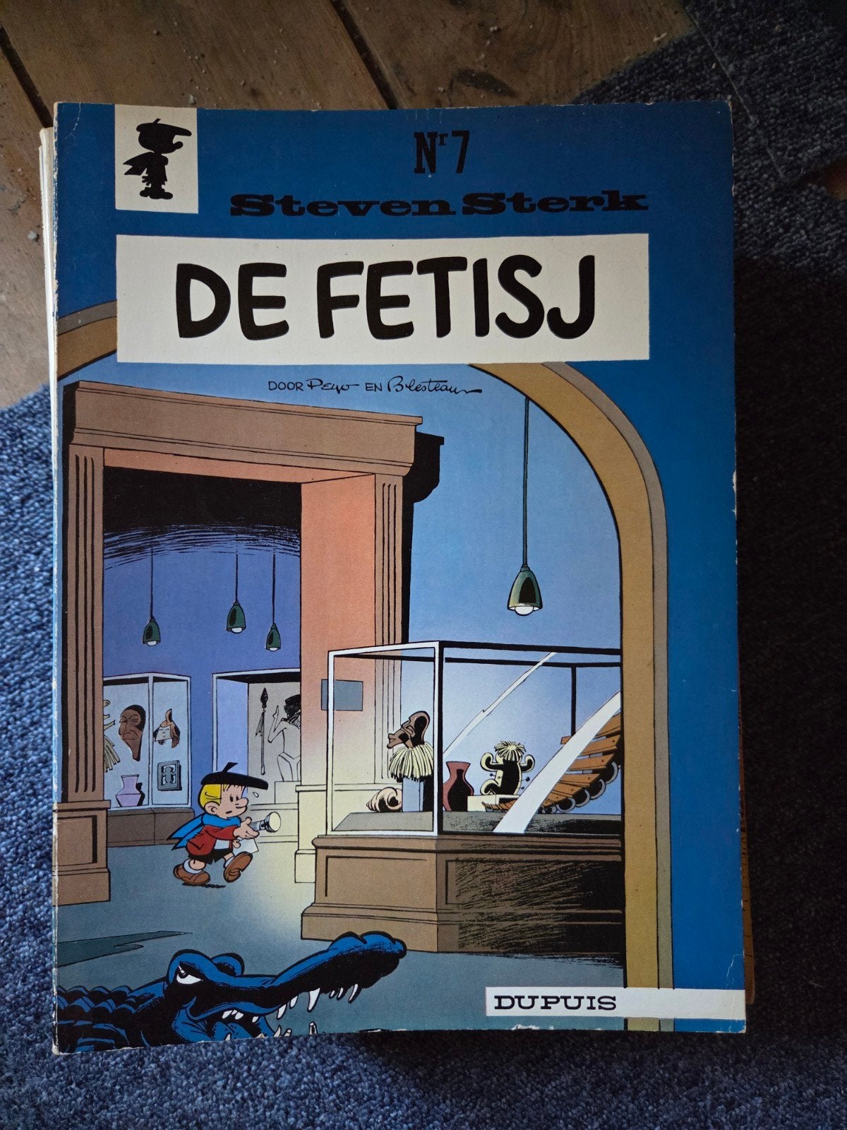 Steven Sterk - De Fetisj (nr. 7), Boeken, Eén stripboek, Ophalen, Gelezen, Peyo en Blesteau