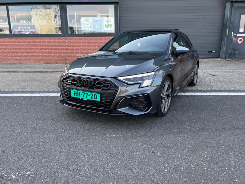 Audi S3 pano led B&O 310PK 2023 DUITS!, 20000 cc, Audi, Zilver of Grijs, Benzine