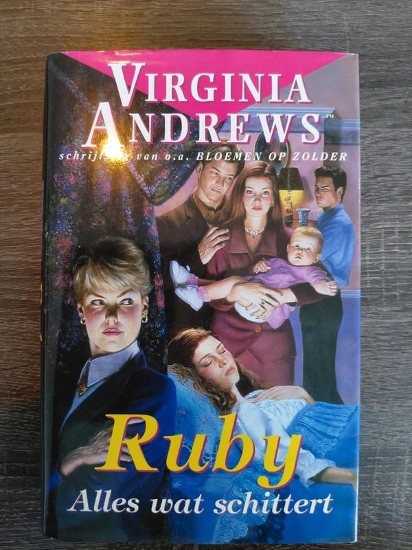 Ruby: Alles wat schittert - Virginia Andrews, Ophalen of Verzenden, Gelezen, Virginia Andrews, Nederland